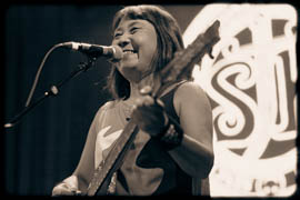 Naoko Yamano of Shonen Knife